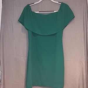 Charles Henry off the shoulder dress